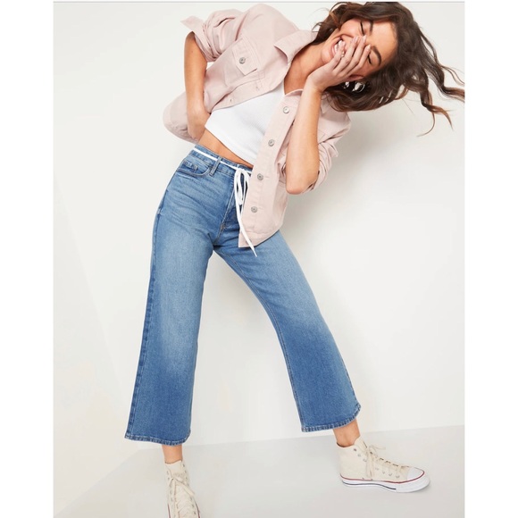 2x 👯‍♀️Host Pick⚡️OldNavy WideLegJeans - Picture 4 of 13